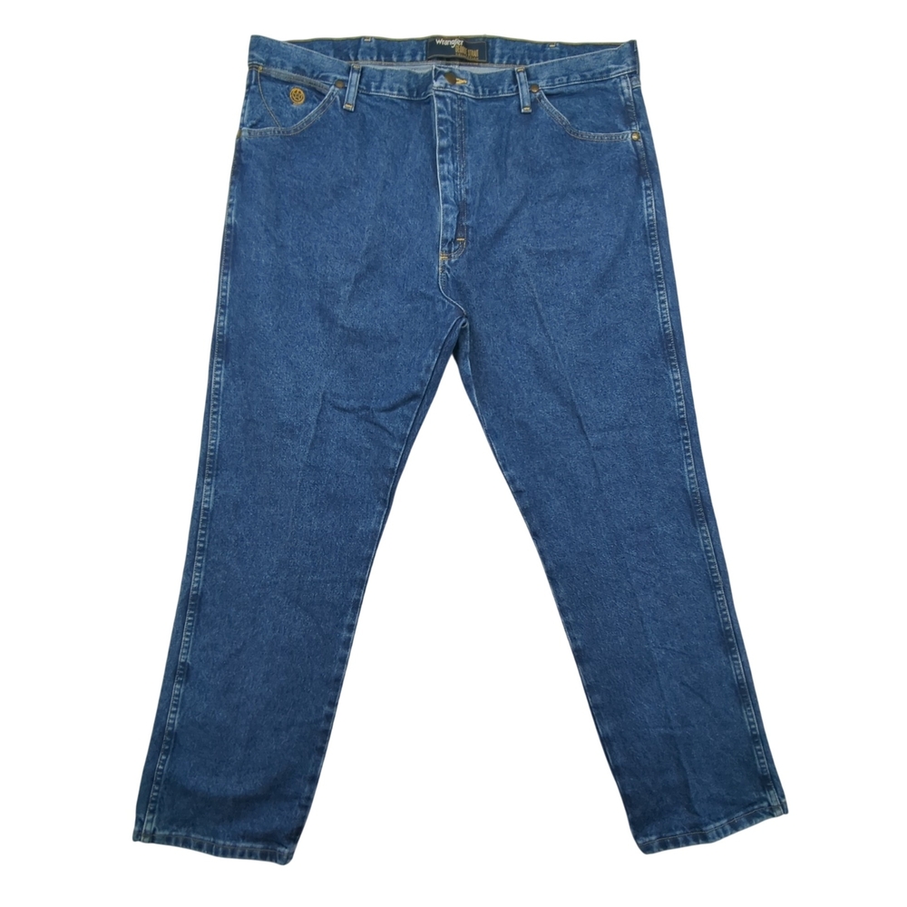 Wrangler Jeans Mens 40x30 George Strait Collection Blue Denim Straight 13MGSHD